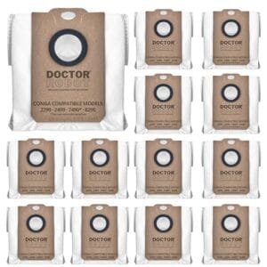 Bolsas de Recambio Genéricas para Aspiradores Conga 2299-8290 (12 Piezas)