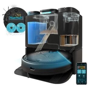 Cecotec Conga 11090: Robot Aspirador y Friegasuelos con Autovaciado y 4000 Pa