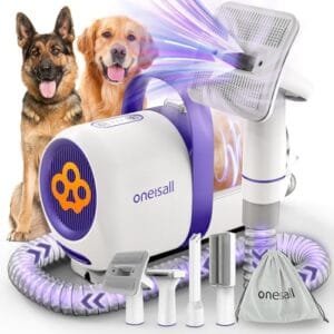 Oneisall Aspira Peli Cane & Gatto - Aspiradora 12000pa con 4 Cepillos
