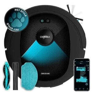 Cecotec Conga 8490 Ultimate: Robot Aspirador y Friegasuelos 7000 Pa.