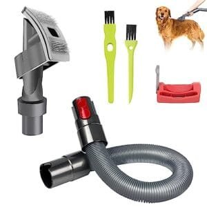 Kit de Cepillo Aspirador para Mascotas Dyson V15-V7, con Manguera y Peine.