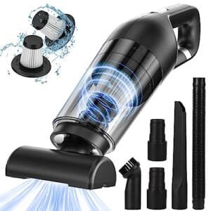 Czemo Aspiradora de Mano Sin Cable 9000pa - Potente y Portátil para Mascotas