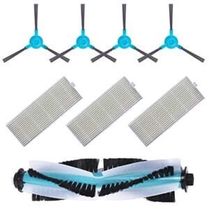 MIRTUX Kit Esencial de Repuestos para Robots Conga 1290-1590 con Cepillos y Filtro.